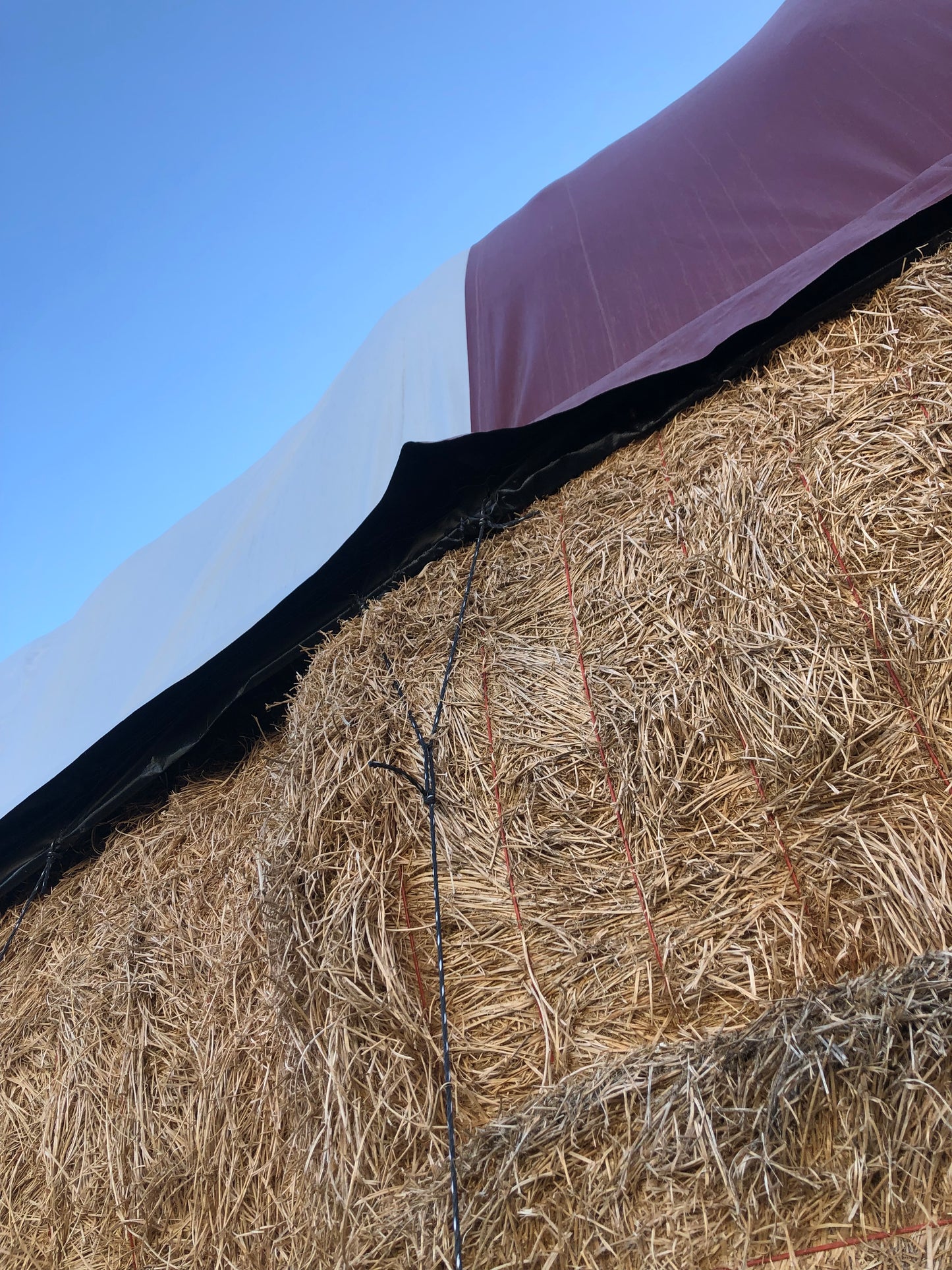 1,500 ft 3/8” Black Poly 3-Strand Rope - Hay Tarping, Yard Projects, Tree Swing