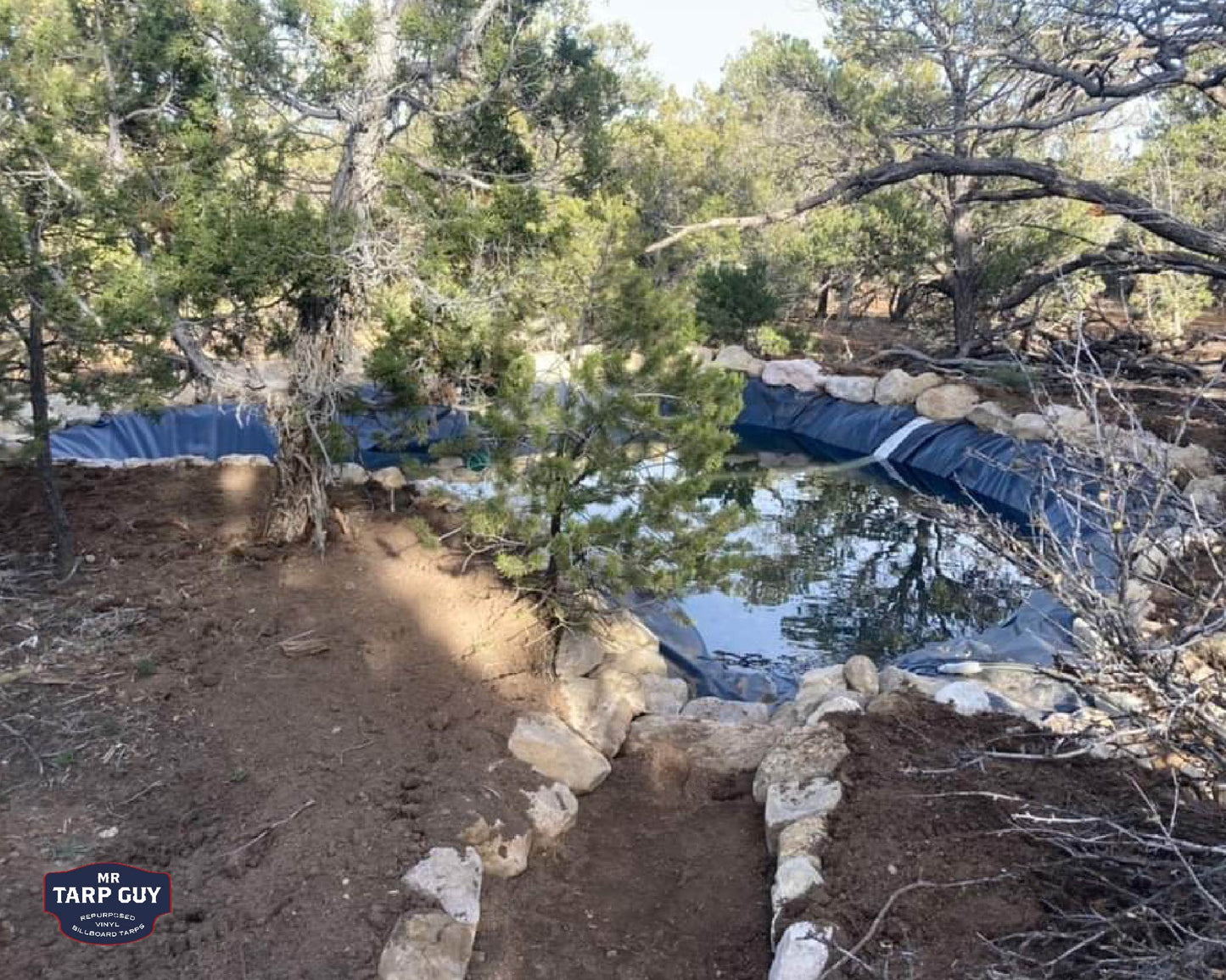 12' x 36' Repurposed Vinyl Tarp