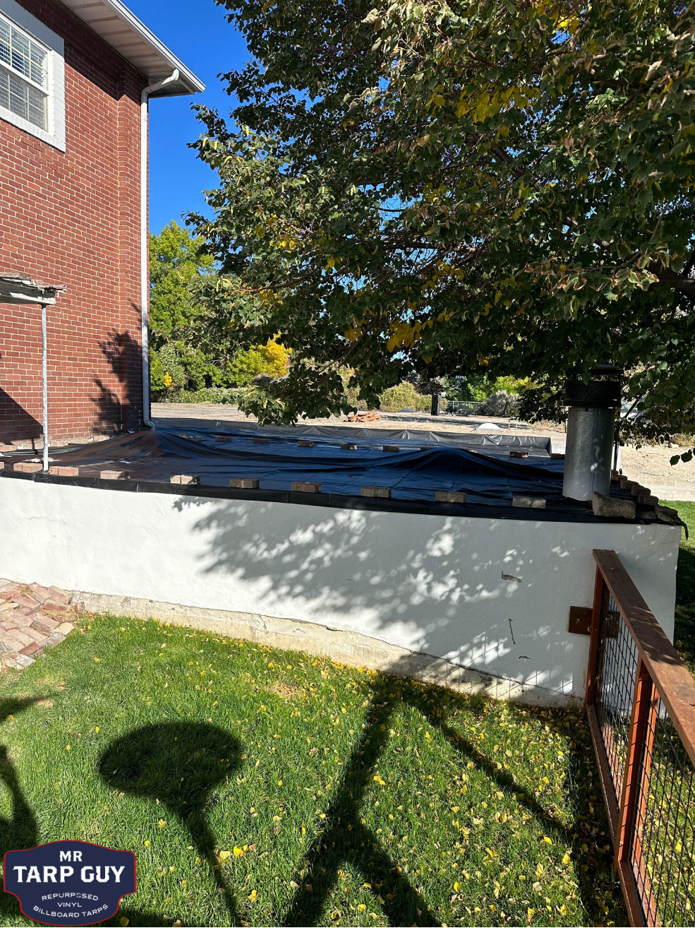 28' x 48' Repurposed Vinyl Tarp