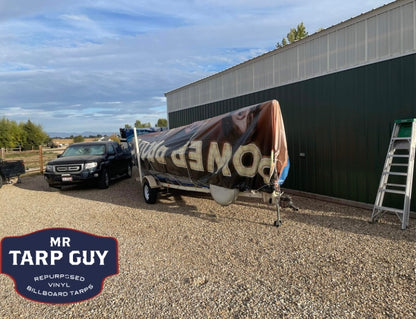 28' x 48' Heavy-Duty Billboard Tarp