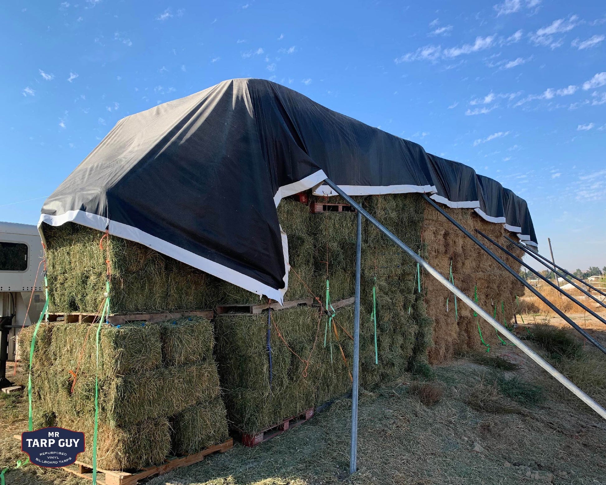 12' x 36' Repurposed Vinyl Tarp – Mr Tarp Guy