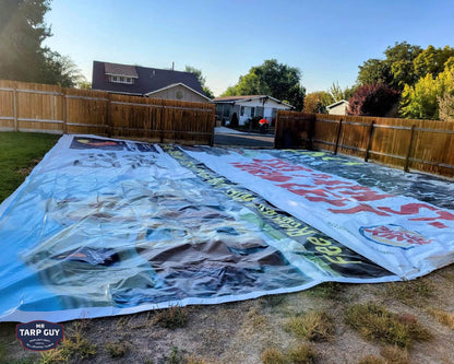 18' x 44' Repurposed Vinyl Tarp