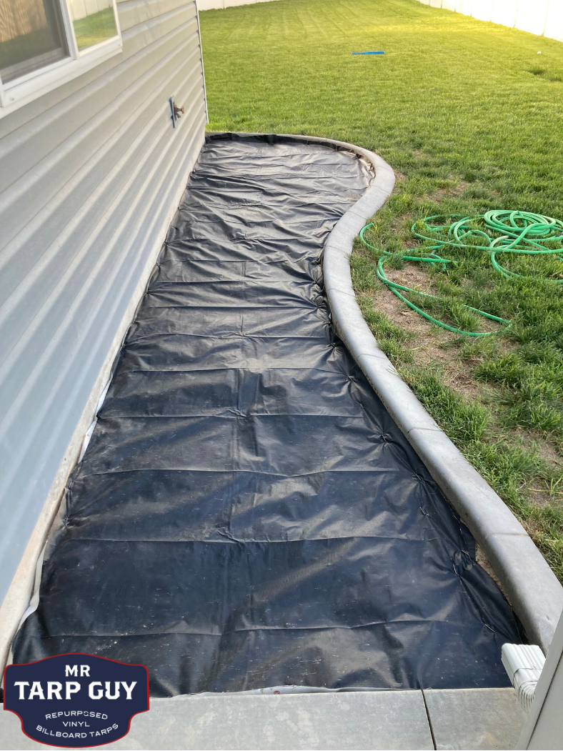 14' X 40' Repurposed Vinyl Tarp